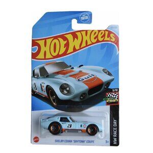 Matchbox Hot Wheels Shelby Cobra Daytona Coupe, HW Race Day 5/10 [Blue] 122/250